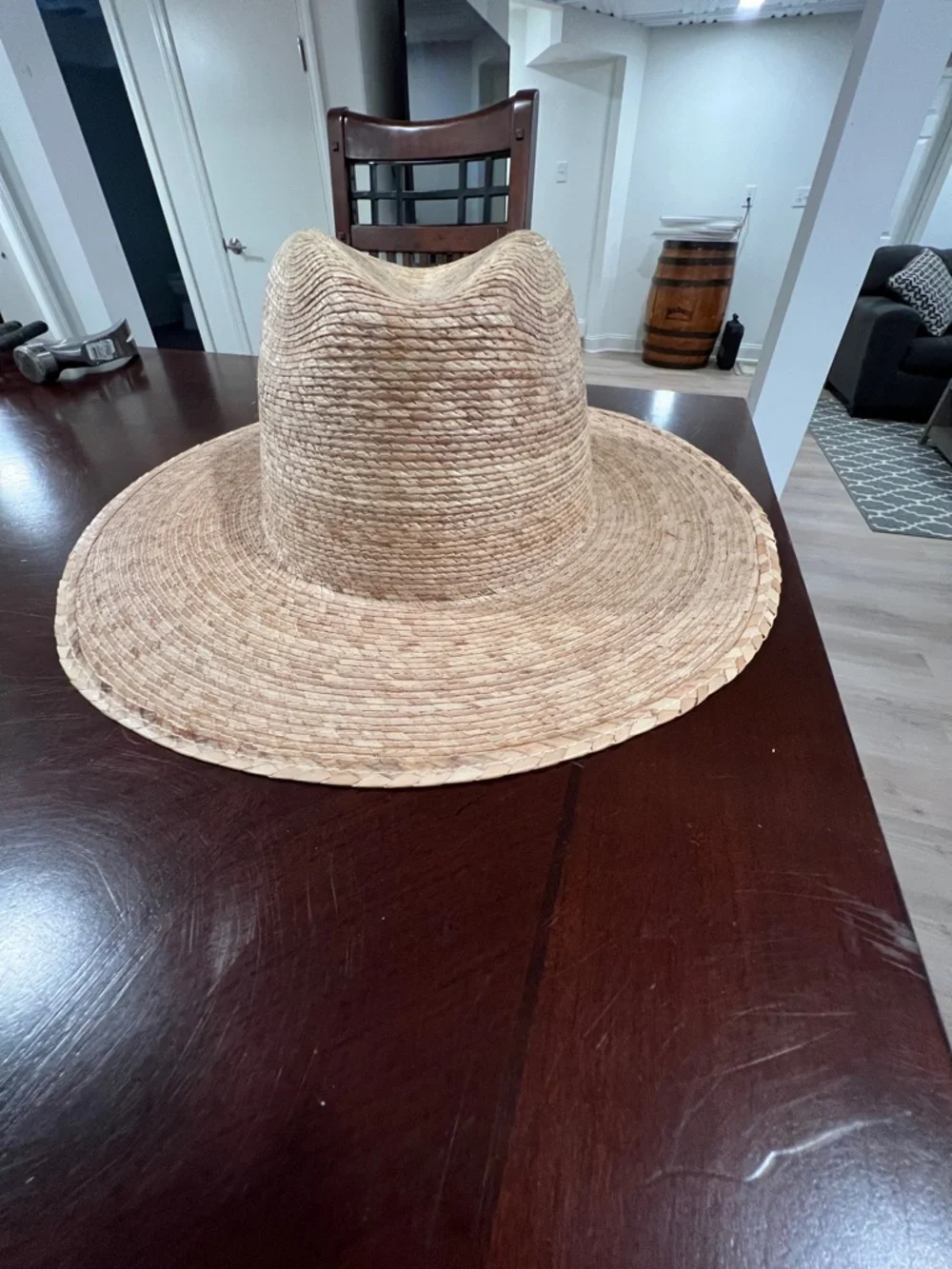 Lack Of Color Natural Straw Fedora Hat